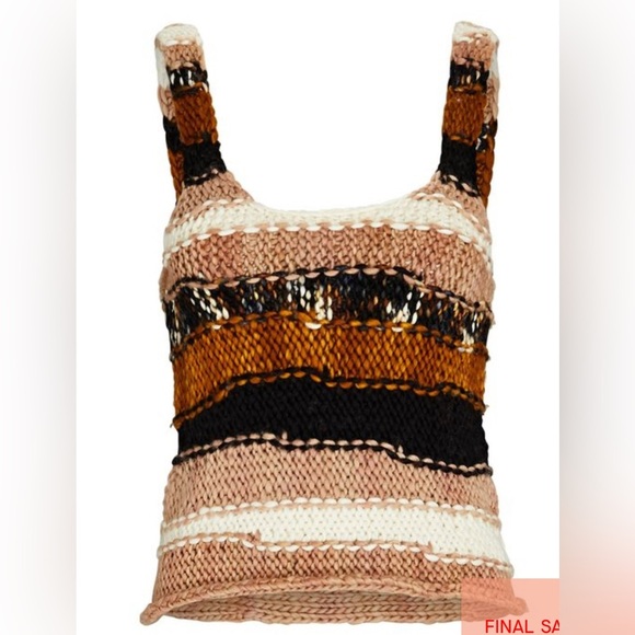 Ulla Johnson Alena Space Dyed Knit Tank Top - Picture 2 of 7